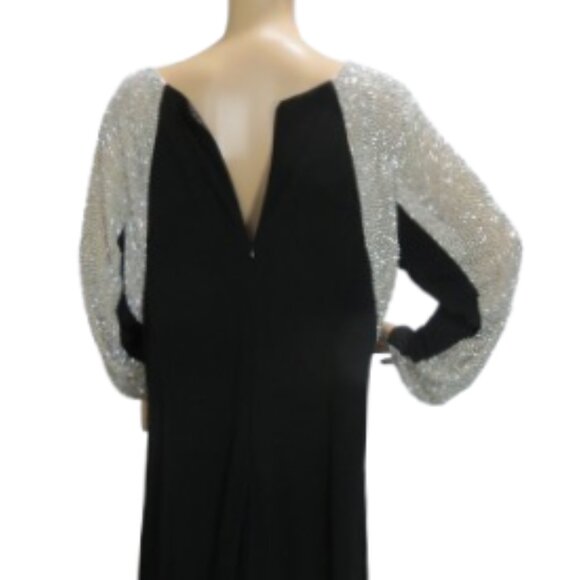 Laura Plus Beaded Jersey Gown - Picture 7 of 8